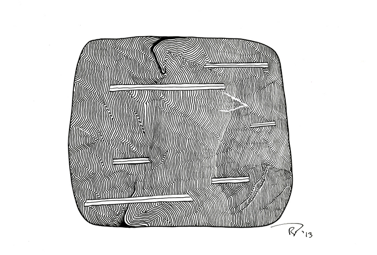 Mended tile