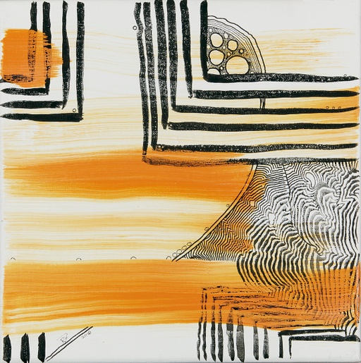 Orange & Black